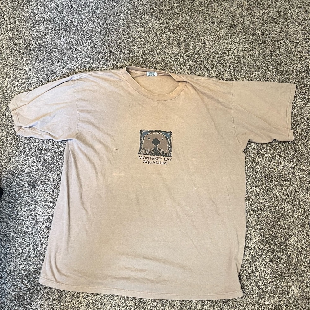 Monterey Bay Aquarium t shirt XXL